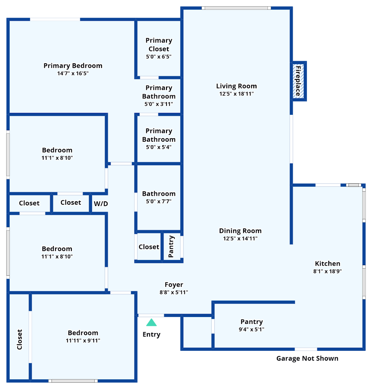Floor Plan — Calle De Las Rosas